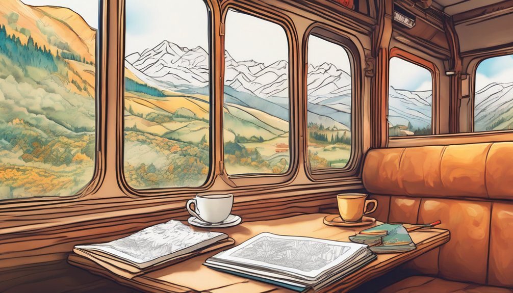 calm creativity during travel