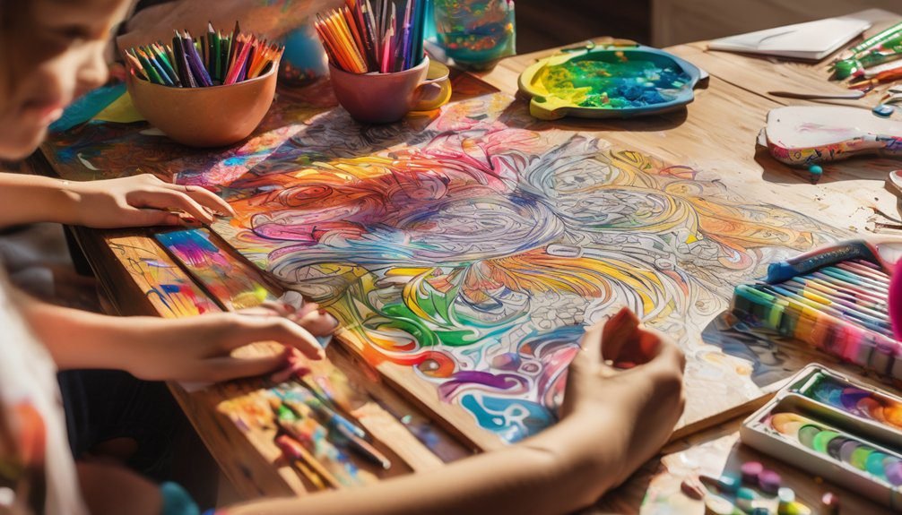 choose quality coloring supplies