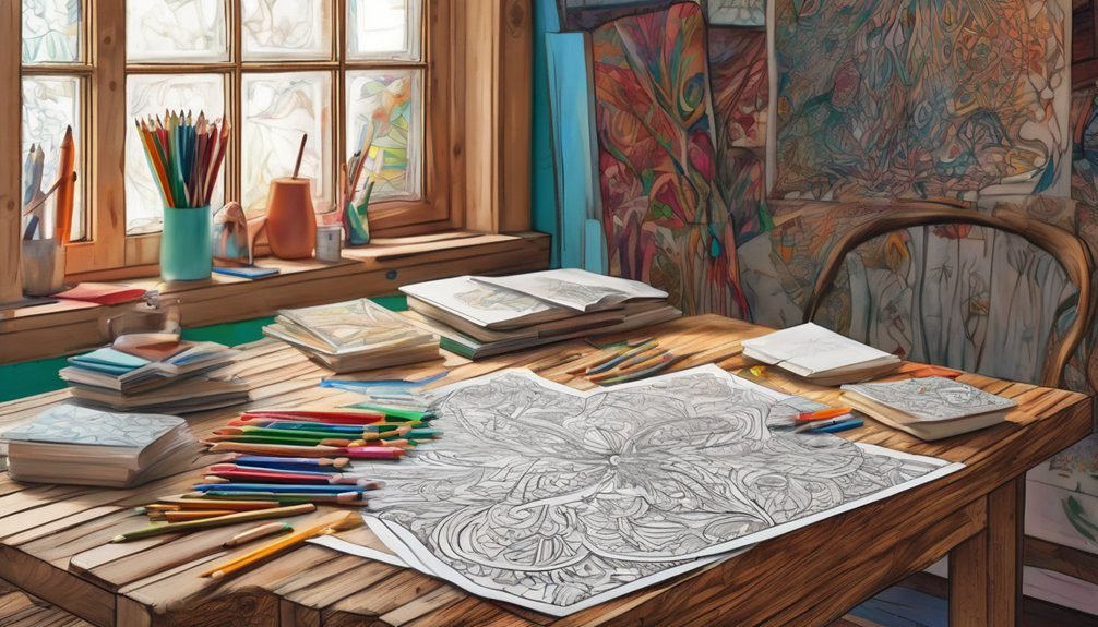 choosing inspiring coloring pages