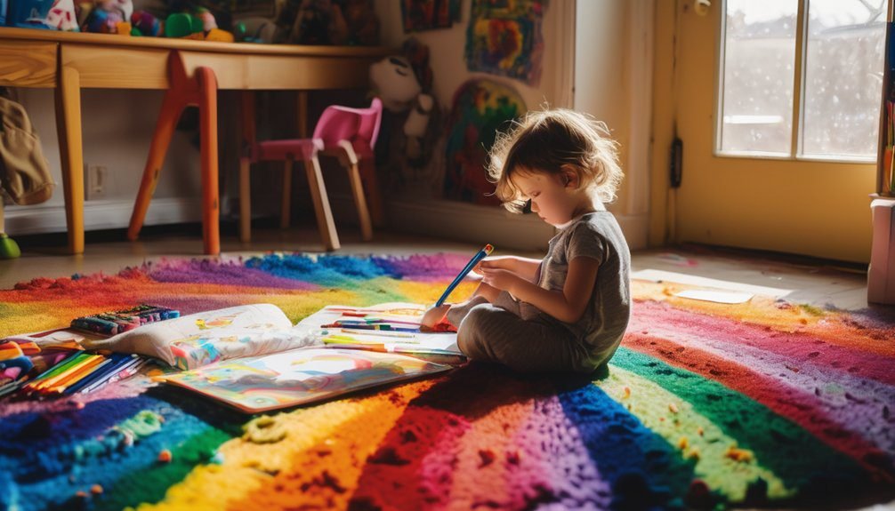 cognitive growth through coloring