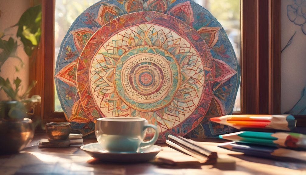 coloring as daily ritual