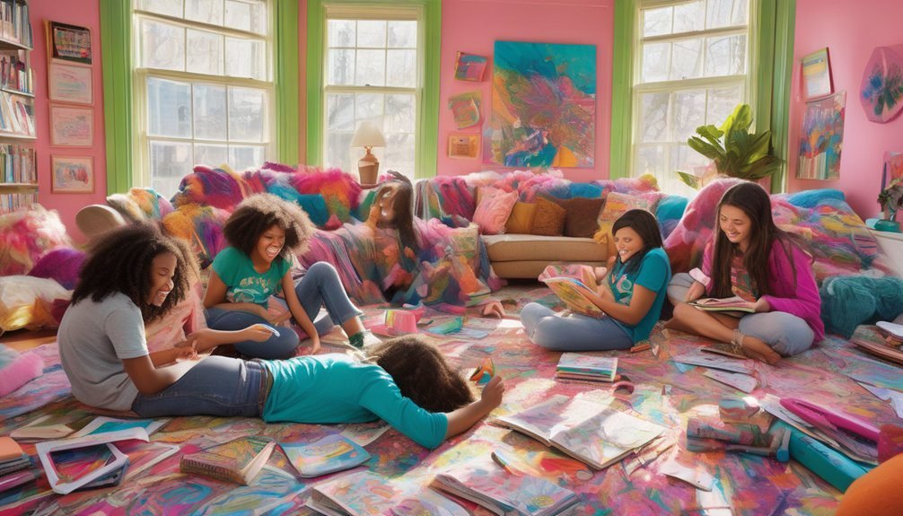 coloring as teenage pastime