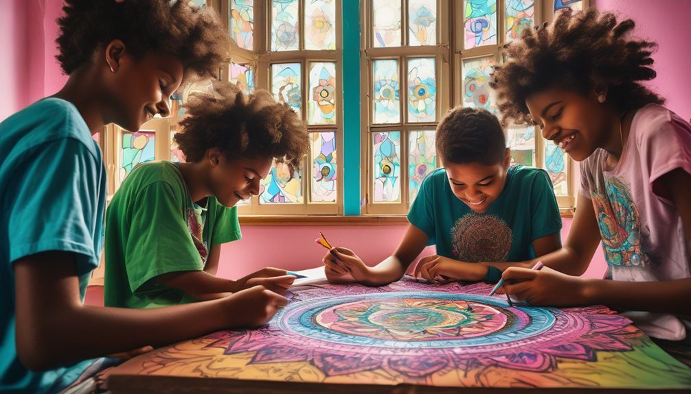 coloring as therapeutic tool