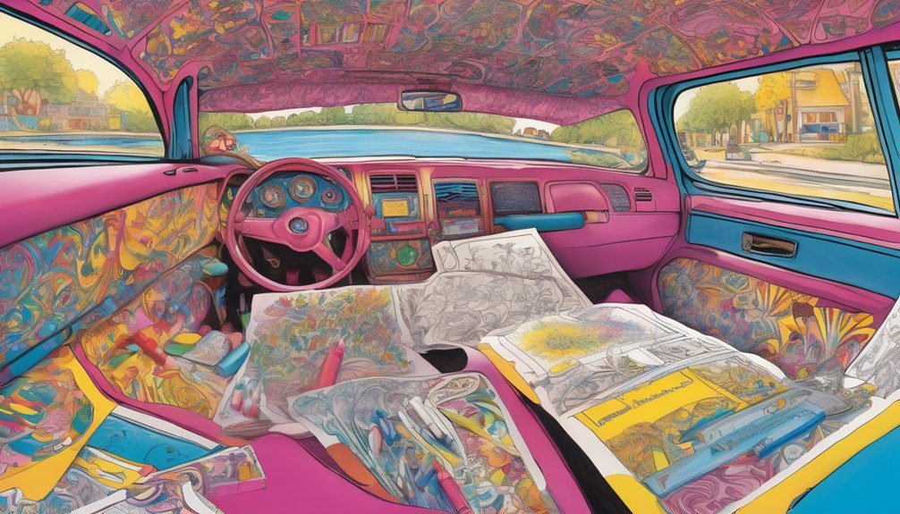 coloring books for travel