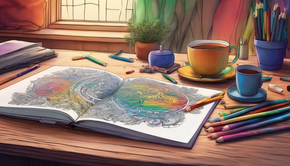 coloring books promote mindfulness