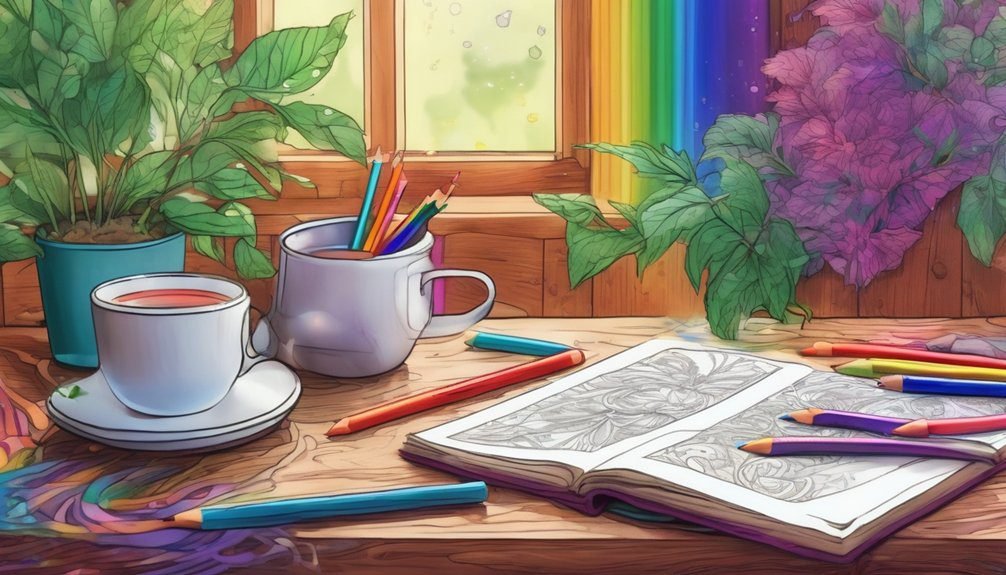 coloring books promote mindfulness