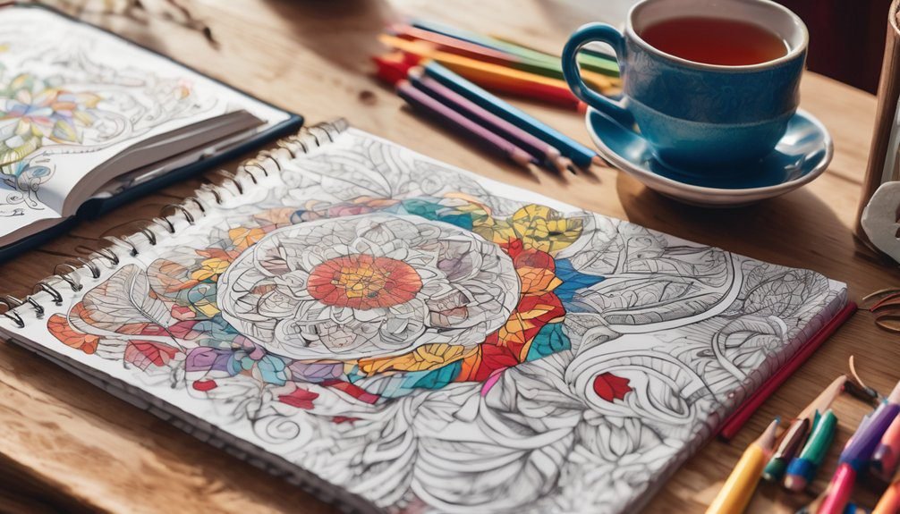 coloring boosts adult focus