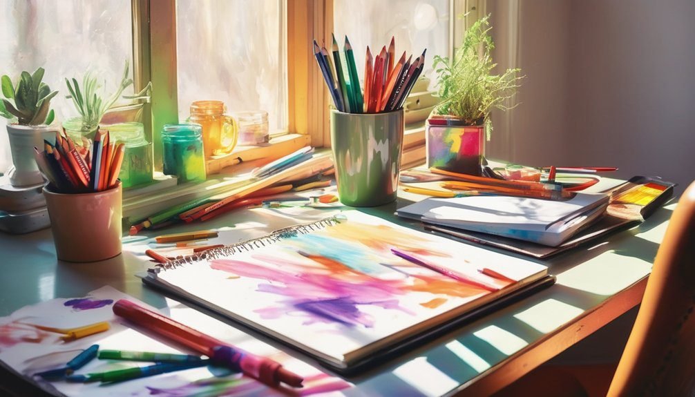 coloring boosts workplace creativity