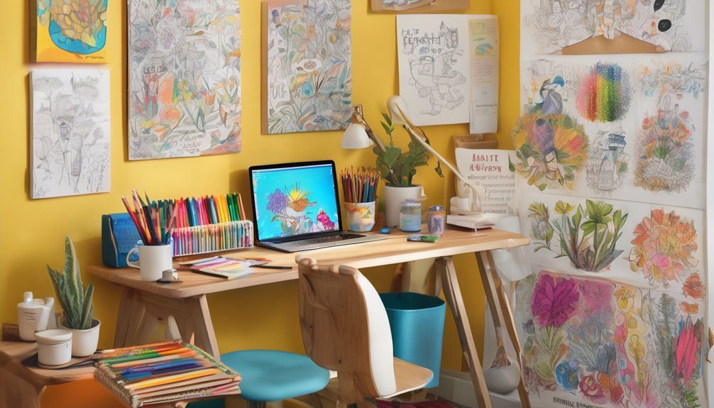 coloring community inspiration support