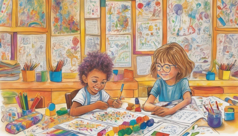 coloring enhances early math skills