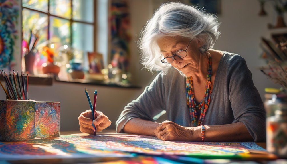 coloring enhances memory health