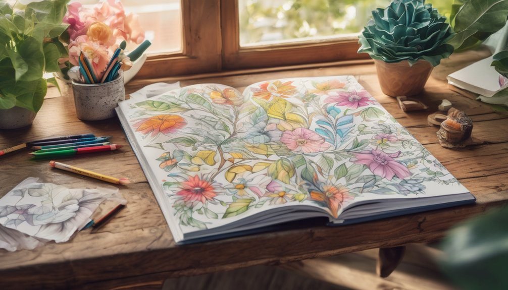 coloring enhances mental health