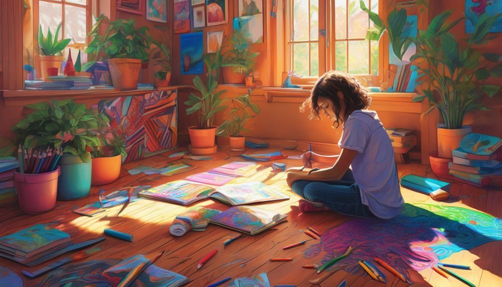 coloring enhances mental health