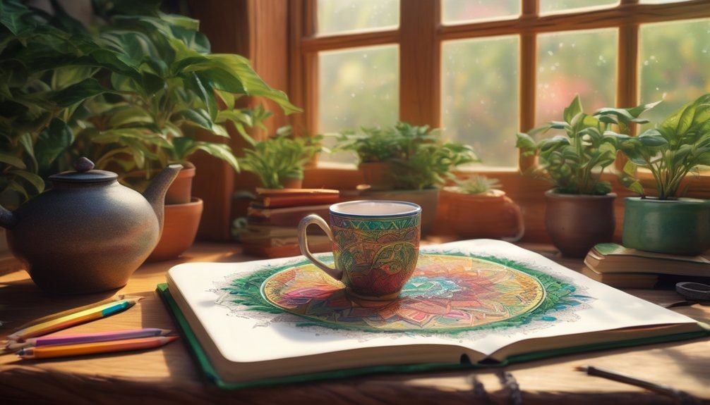 coloring enhances mental health