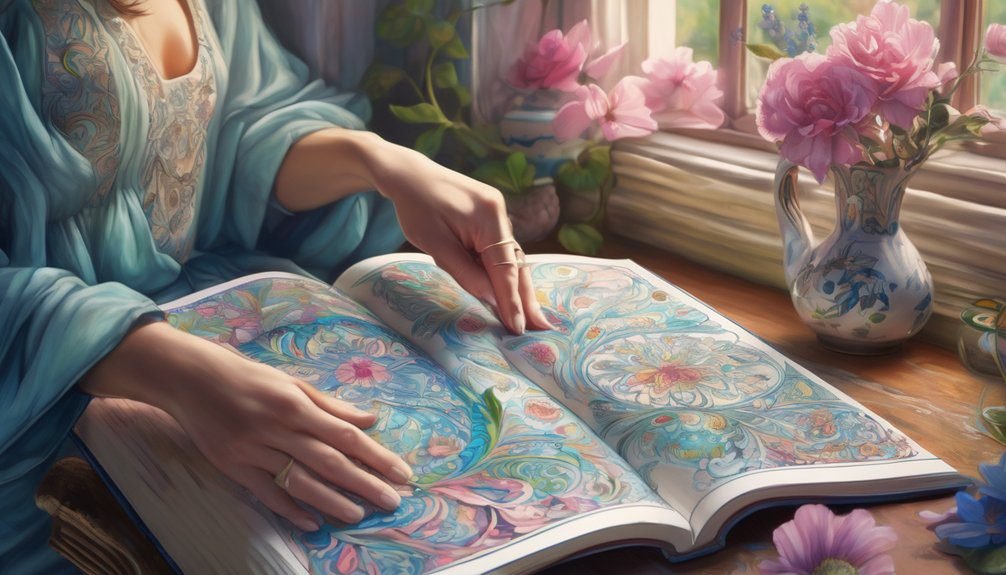 coloring enhances mental well being