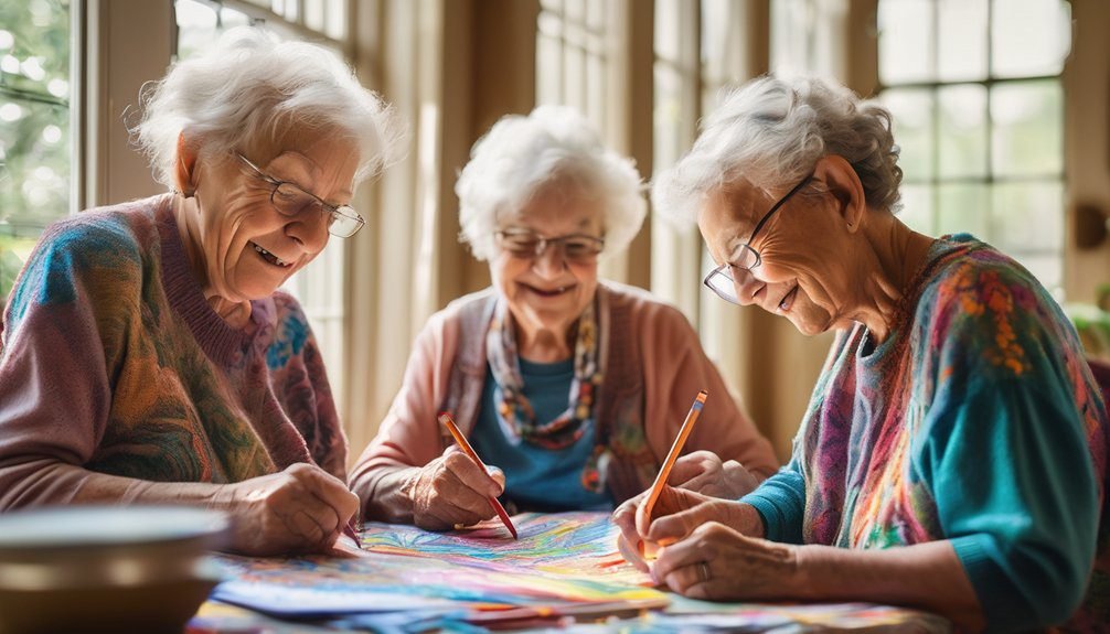 coloring enhances mental well being