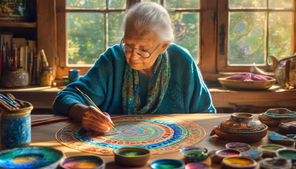 coloring enhances mindfulness meditation