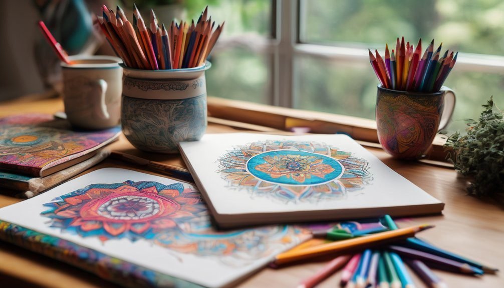 coloring enhances relaxation and creativity