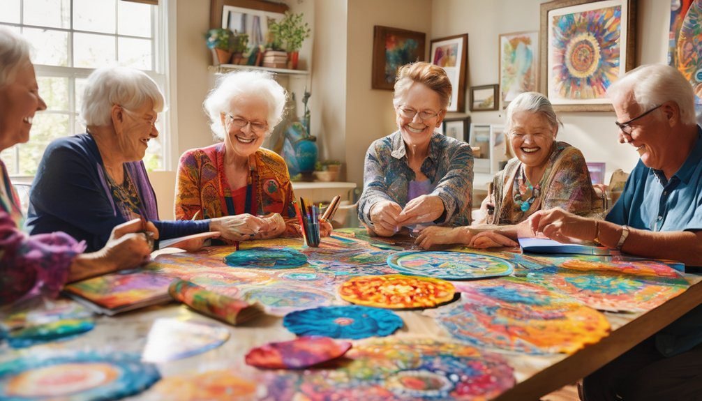 coloring enhances senior cognition
