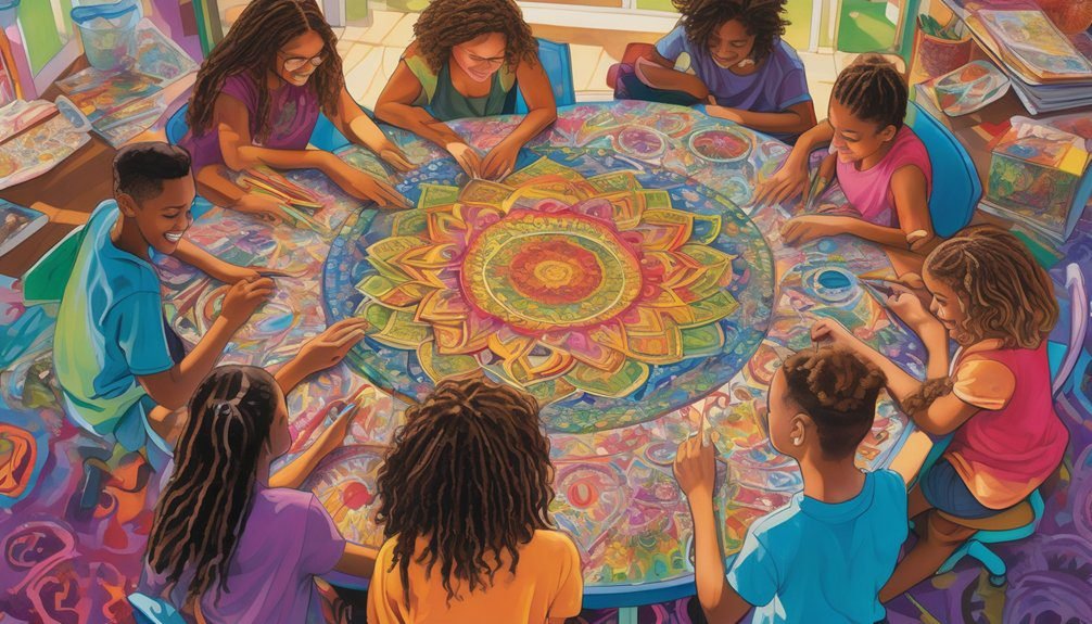 coloring enhances teen confidence