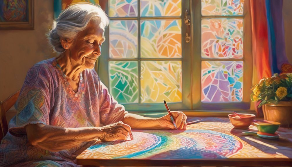 coloring for emotional relief