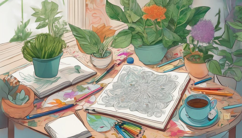 coloring for mindfulness and relaxation