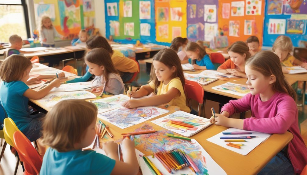 coloring fosters cognitive skills