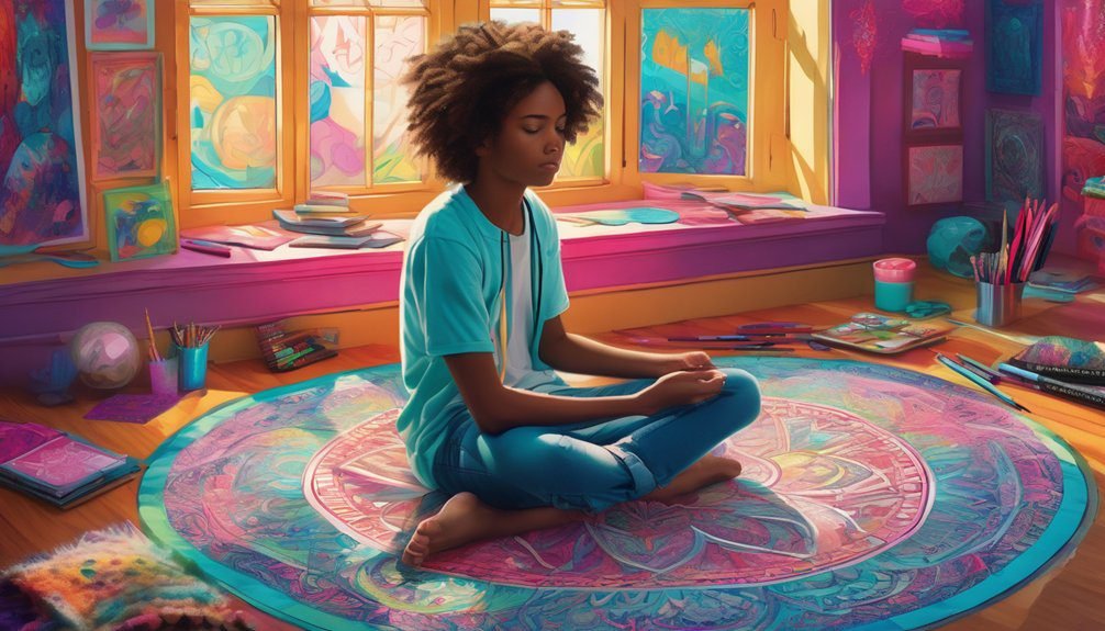 coloring fosters creative expression