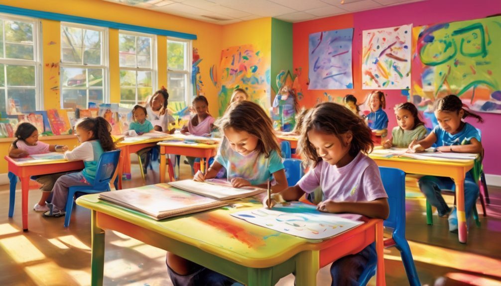 coloring fosters learning enthusiasm