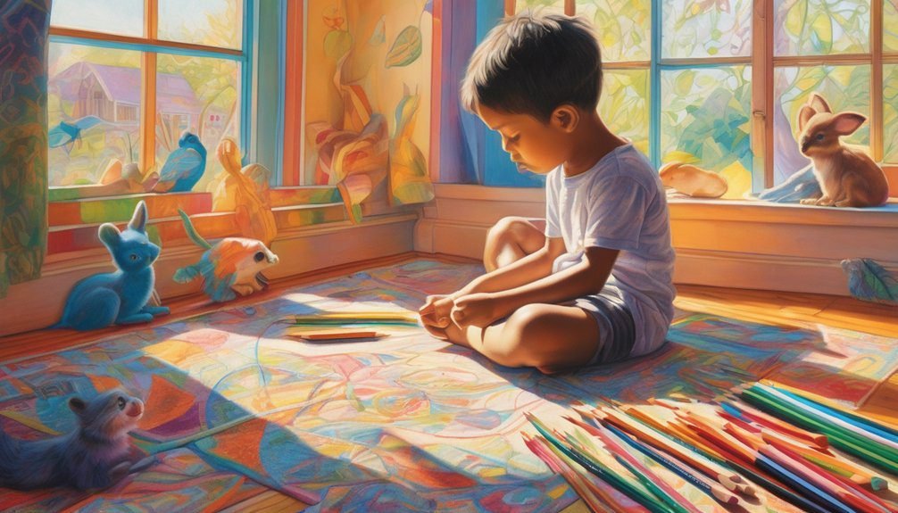 coloring fosters patience and perseverance