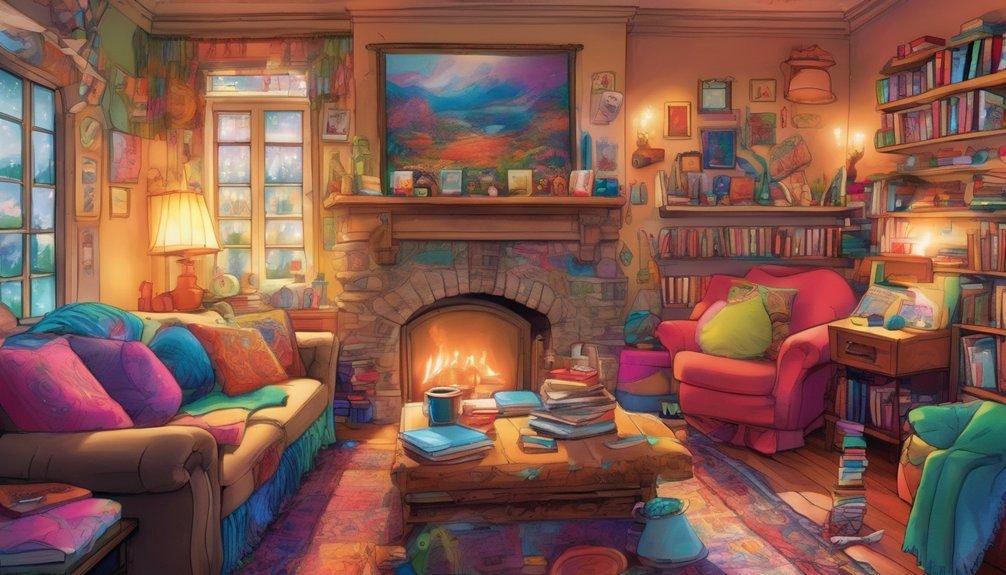 coloring fun with friends