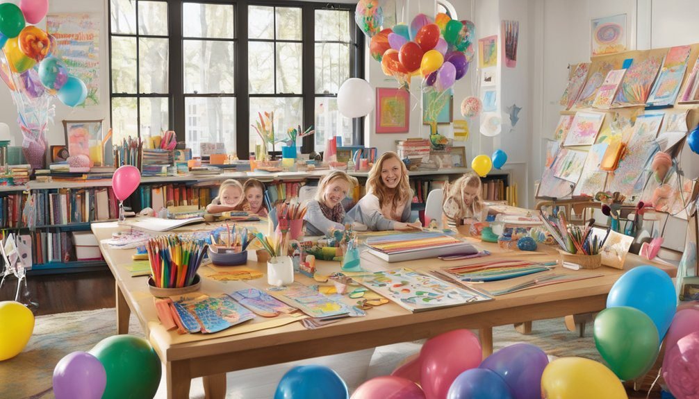 coloring party guest planning