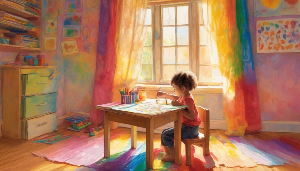 coloring promotes calm creativity
