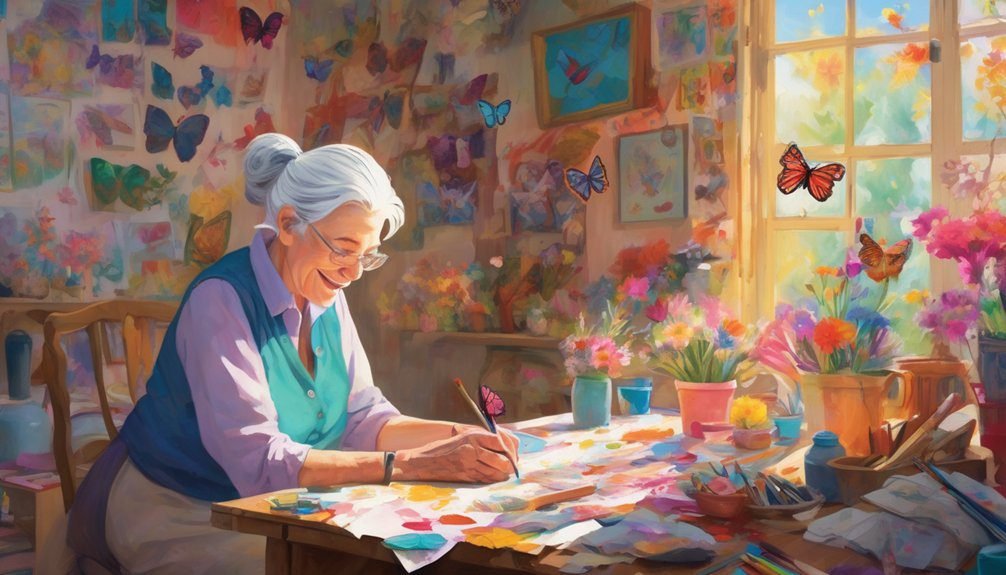 coloring promotes cognitive well being