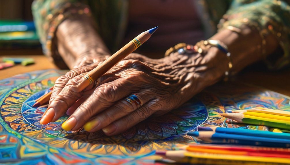 coloring reduces anxiety effectively