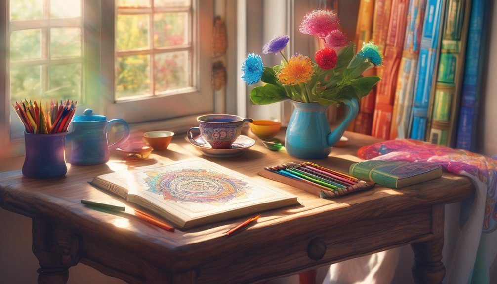 coloring reduces stress benefits