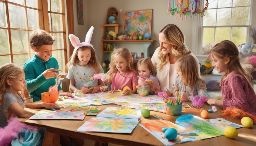 creative bonding through coloring