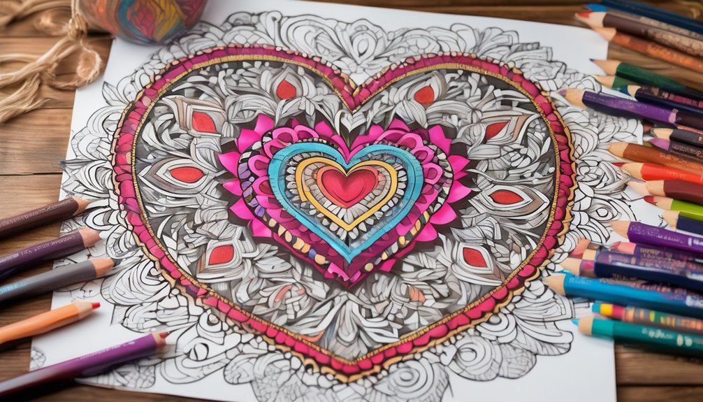 creative bonding through coloring