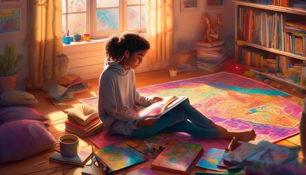 creative relaxation for teens