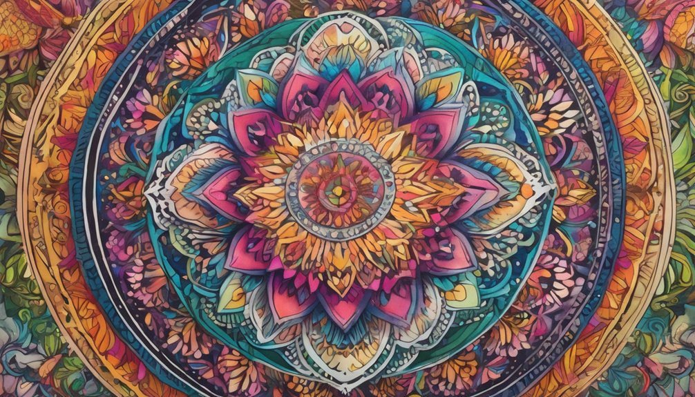 creative relaxation through mandalas