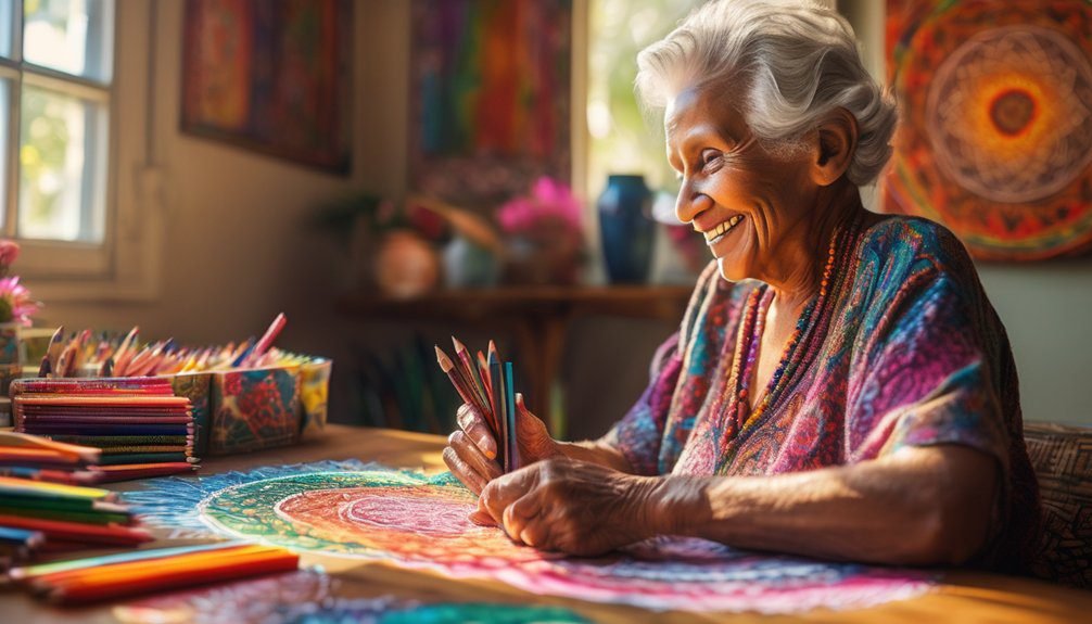 creative stress relief activity