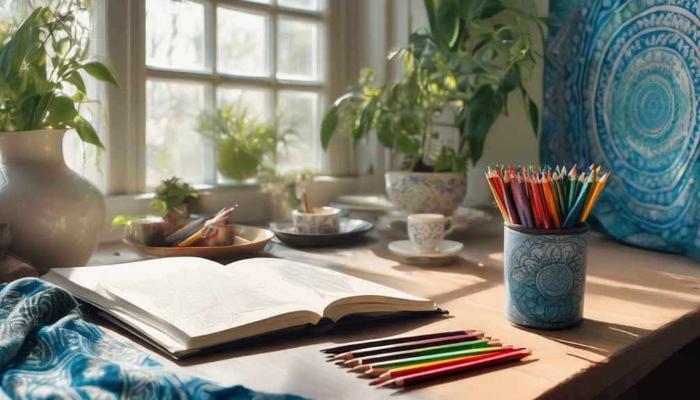 daily coloring routine benefits