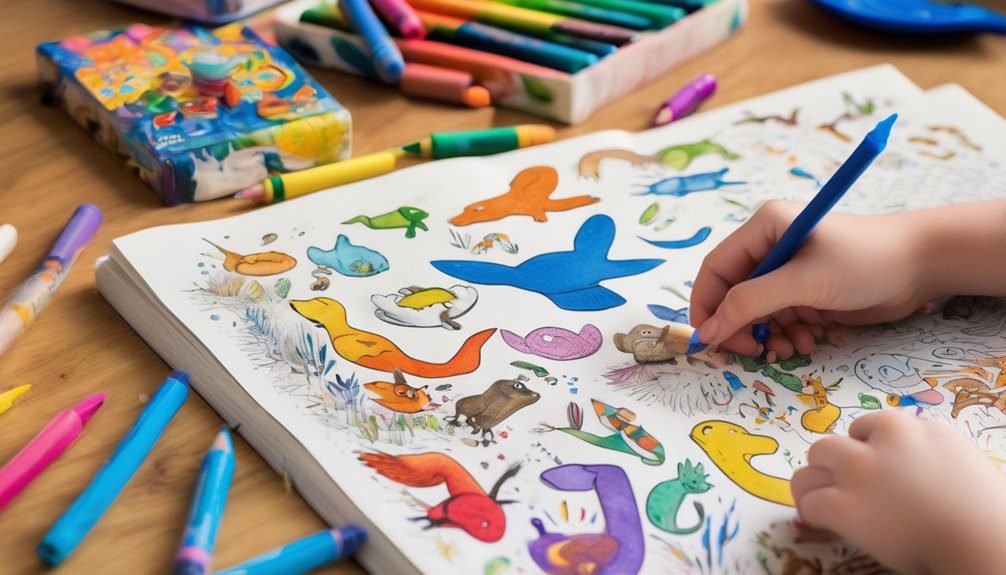 educational coloring books children