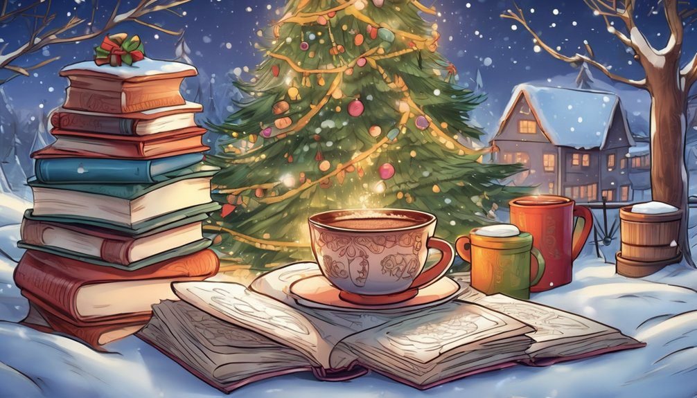 enchanting christmas coloring books