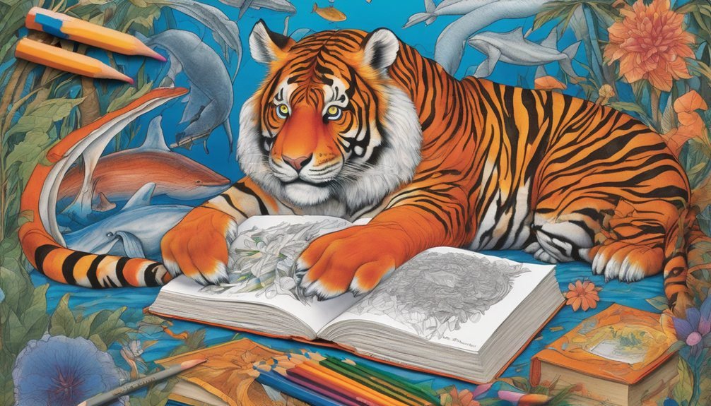 endangered species coloring books
