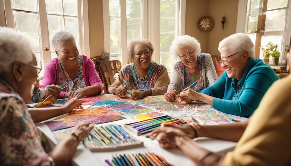 engaging group coloring activities