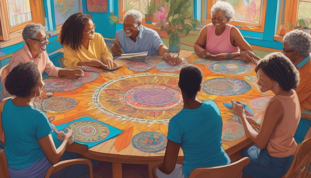 enhance coloring through community