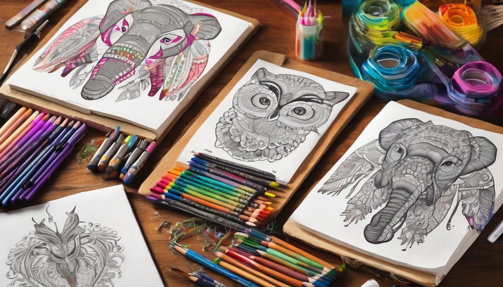 essential coloring supplies list