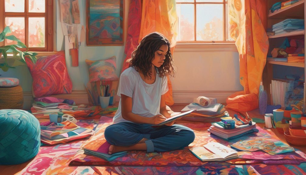 explore emotions through coloring