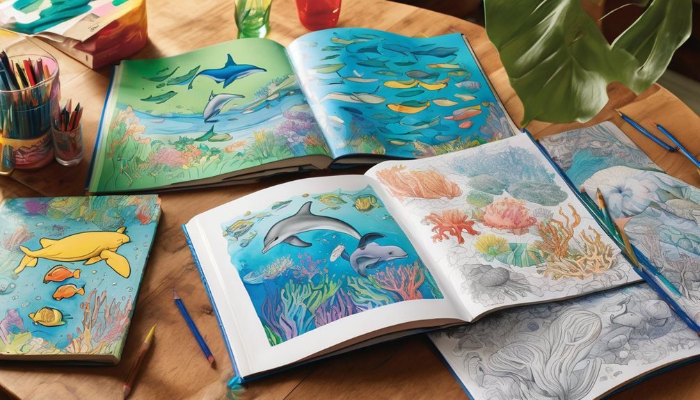 explore ocean creativity and relaxation